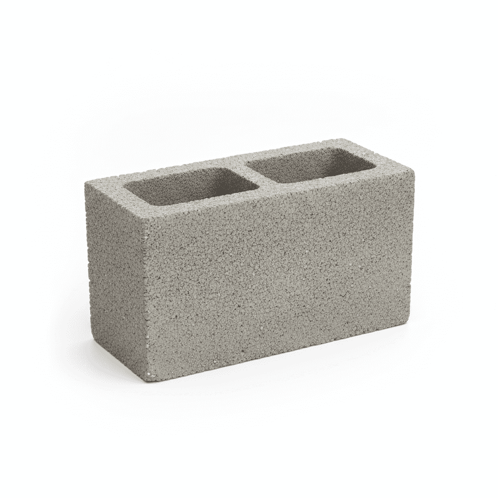 Solid Dense Concrete Block 100mm 7.3N