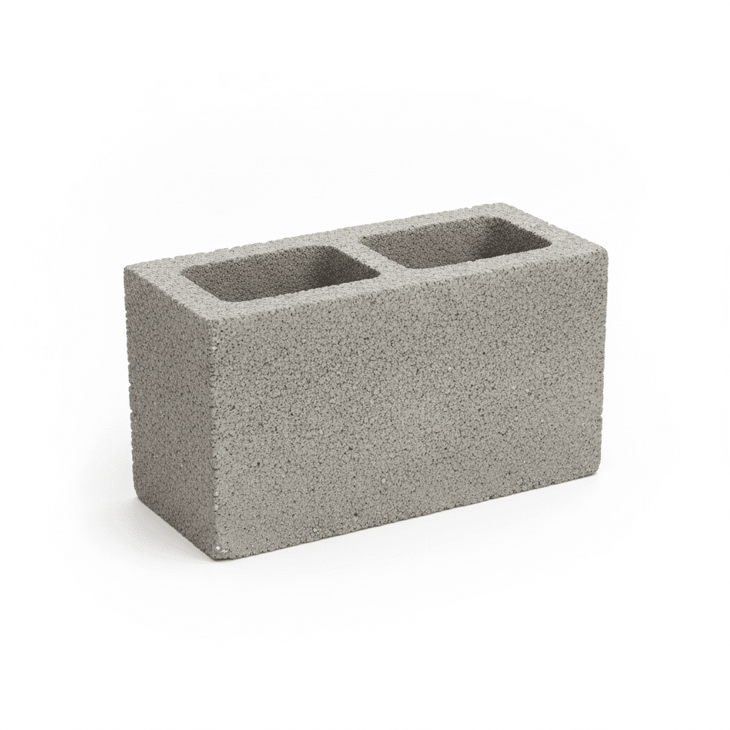 Solid Dense Concrete Block 100mm 7.3N