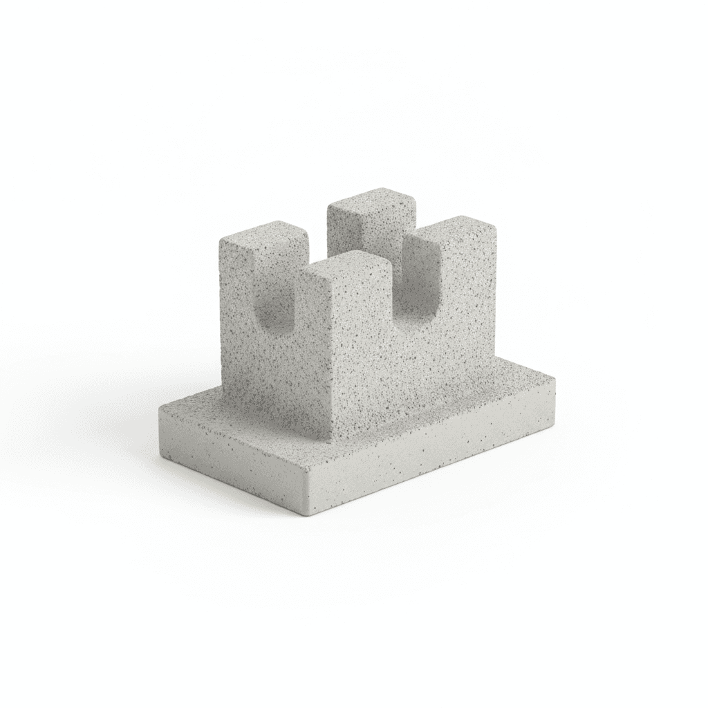 ROM Concrete Reinforcement Spacer Double Cover Flat Base ...