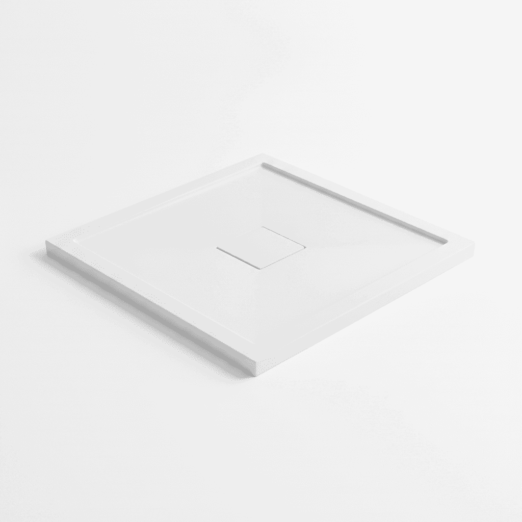 Stone Resin Shower Tray 900x900mm White
