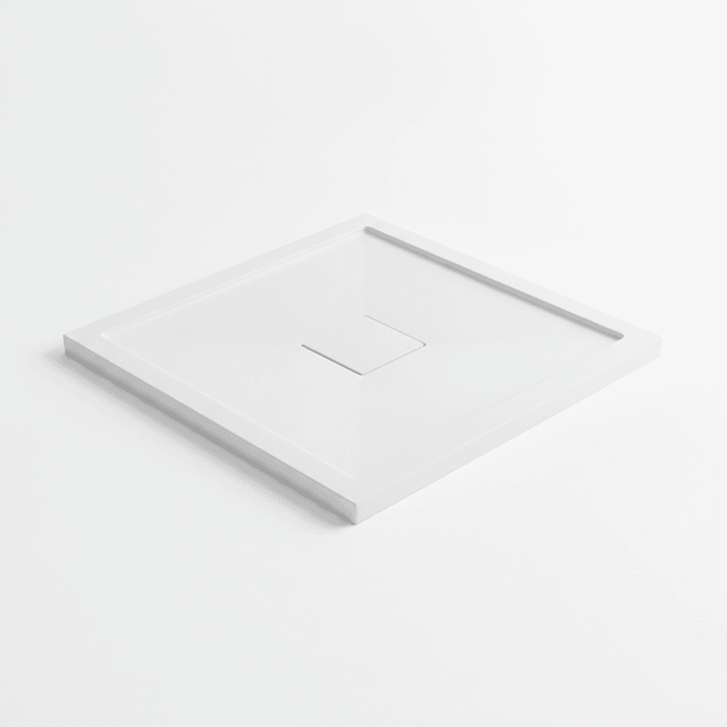 Stone Resin Shower Tray 900x900mm White